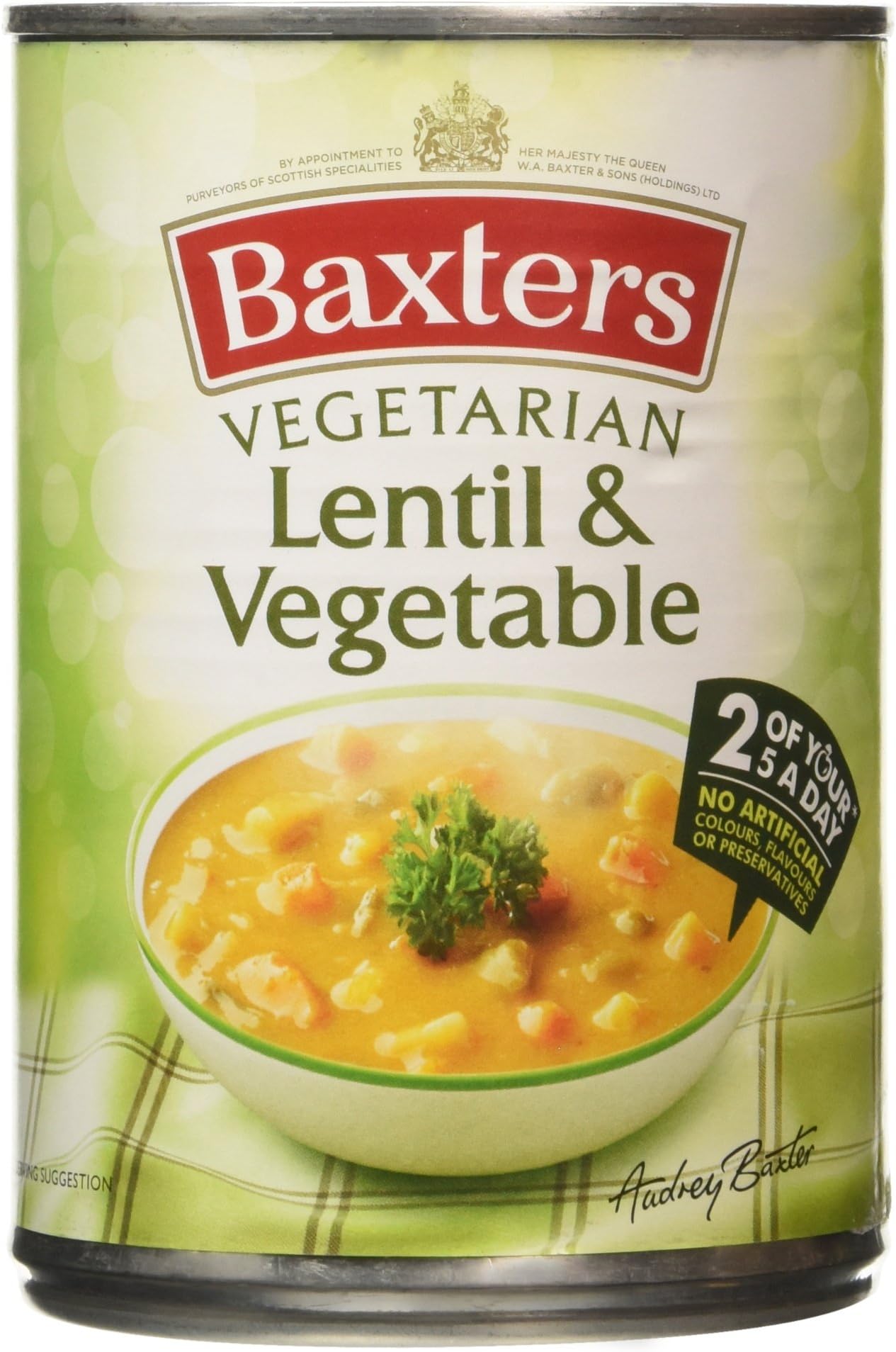 Lentil and Vegetable Vegetarian Soup, 400g