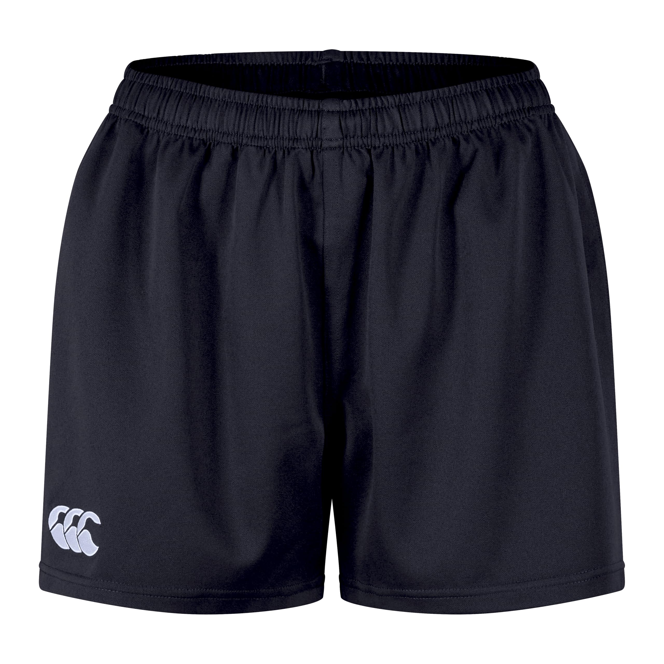 Canterbury Women's Professional 2.0 Shorts | Rugby Shorts | CCC Logo Gym Shorts, Black, 12
