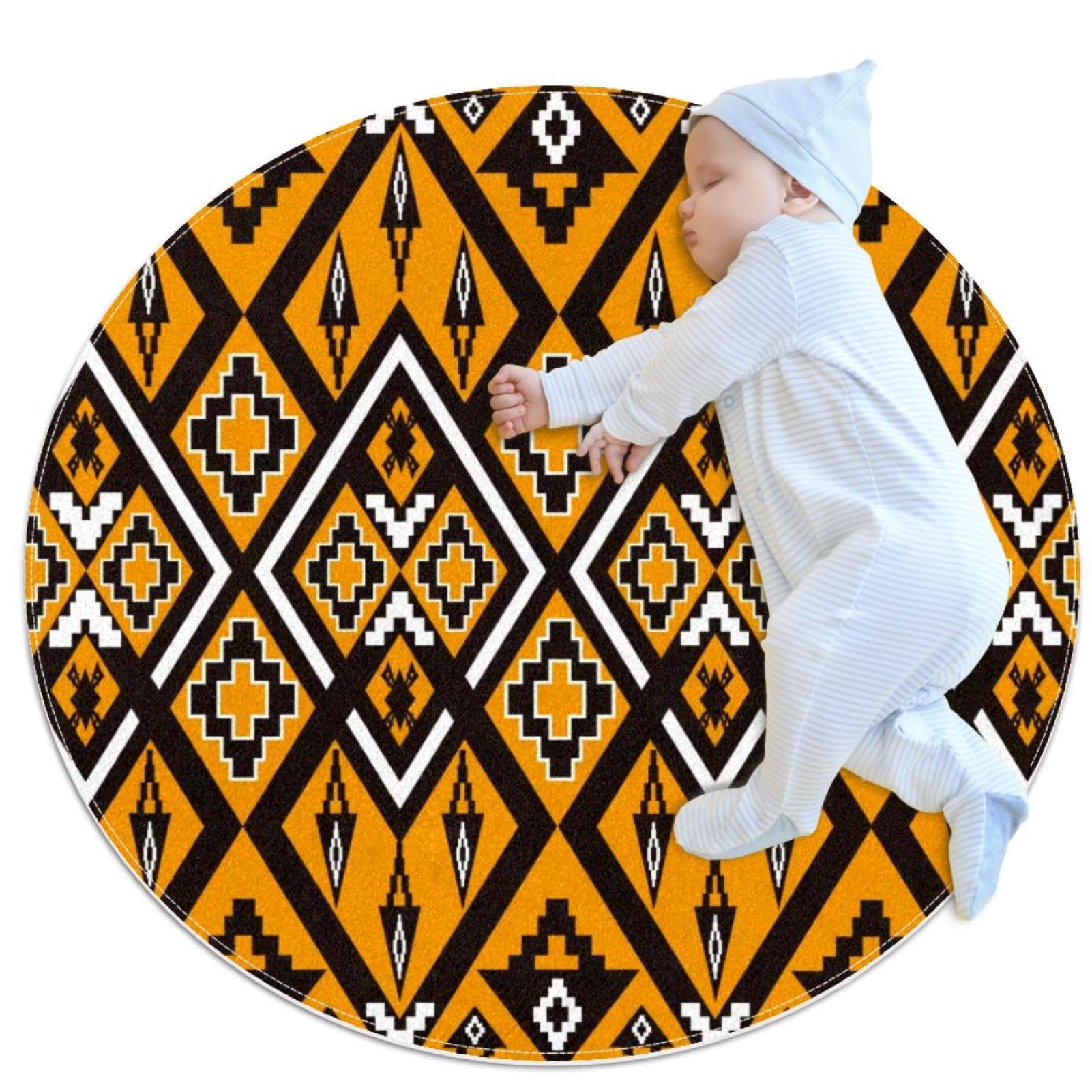 Tapis de bain rond antidérapant pour sécuriser la chambre et la douche