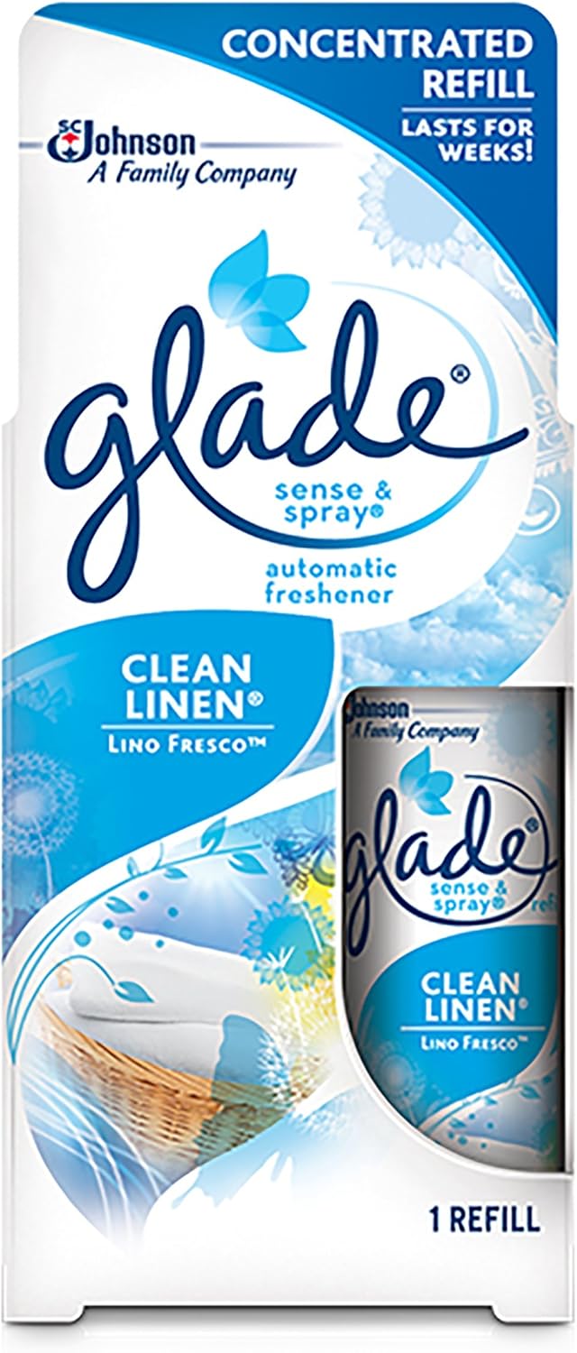 Glade .43OZ Linen Spray Refill (Pack of 4)
