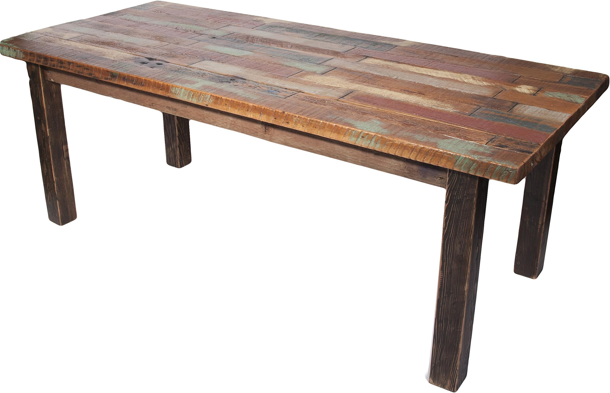 Reclaimed wood dining table
