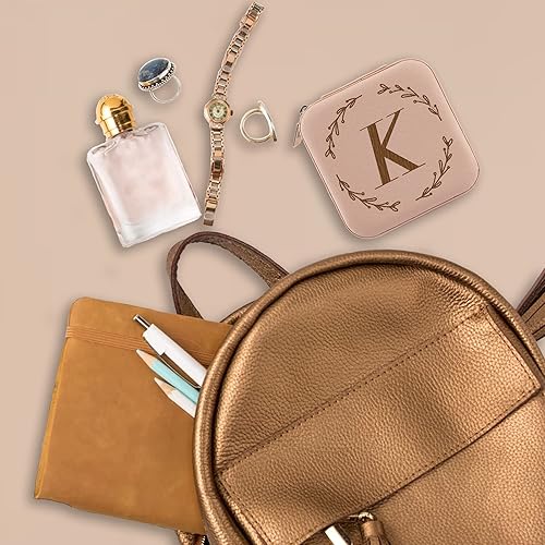 Miniatura 4 de Regalos personalizados para dama de honor organizador de joyas con inicial para dama de honor, regalo de despedida de soltera, regalo para boda,