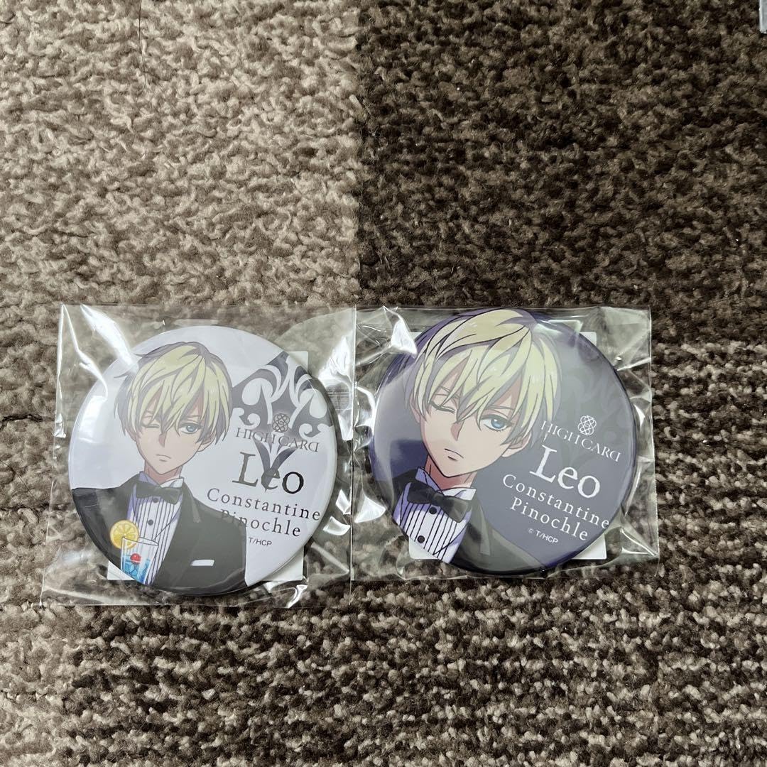HIGH CARD ハイカード eeoくじ ホログラム缶バッジ レオ 10点 HIGH CARD ハイカード eeoくじ ホログラム缶バッジ レオ 10点