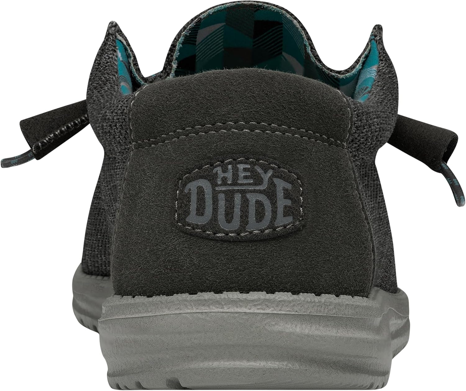 Hey Dude Mens Wally Sox 10 Charcoal