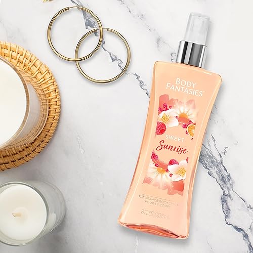 Miniatura 6 de Body Fantasies Signature Spray corporal fragancia Sweet Sunrise Fantasy 8 onzas líquidas