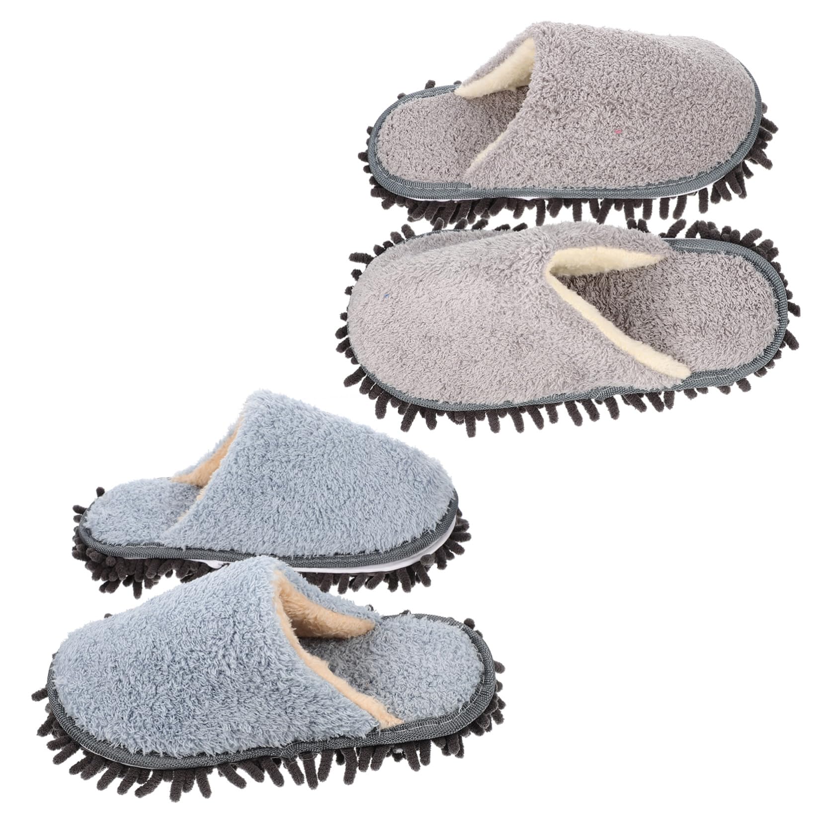 Pantoufles de ménage pour adultes et enfants pour nettoyer le sol