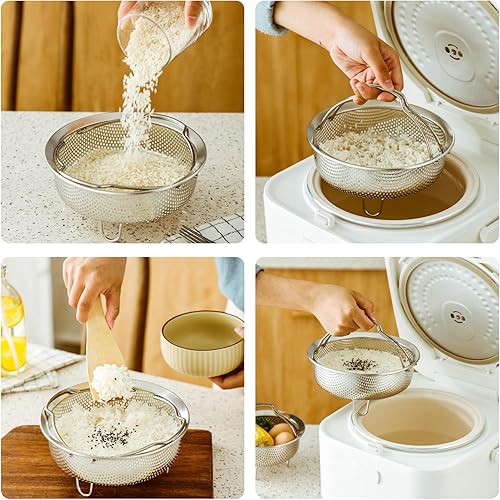 Miniatura 5 de SHPii Vaporizador de acero inoxidable de grado alimenticio con asa de transporte, soporte de tres patas, vaporizador multifuncional para el hogar,