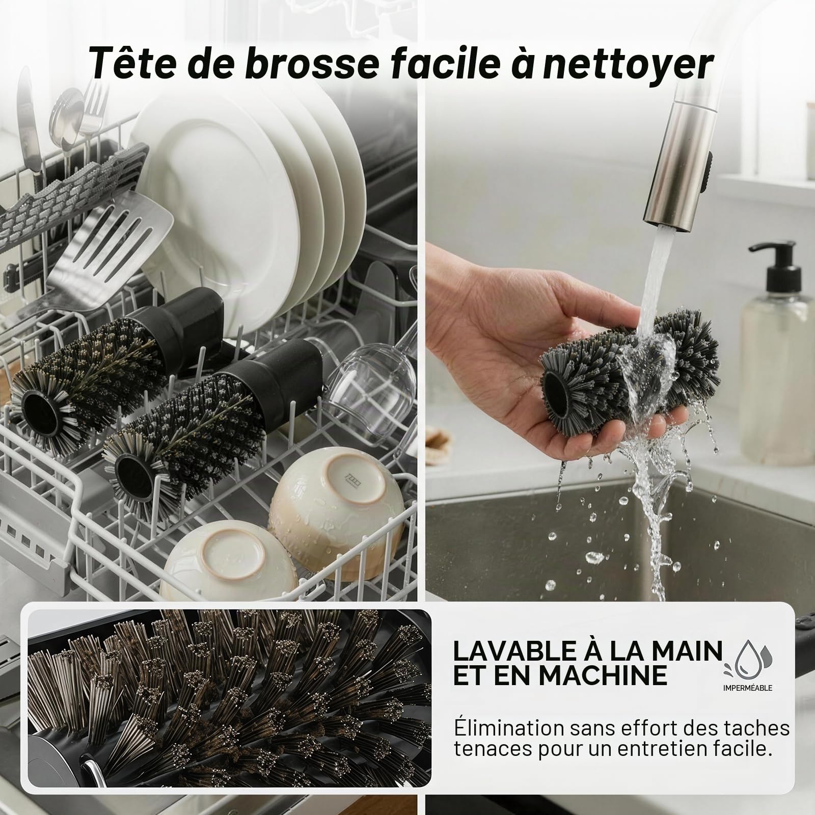 Brosse électrique pour barbecue, fonctionnant sur batterie, angle réglable à 180°, nettoyage en 3 étapes, tête de brosse en acier inoxydable, autonomie de 90 min, pour barbecue à gaz, barbecue au