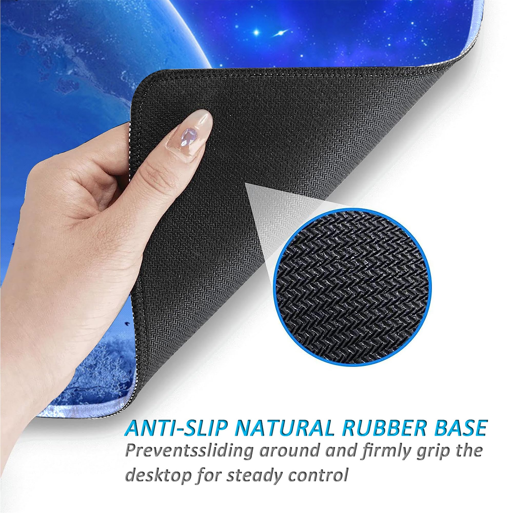LL-COEUR XXL Noir Tapis de Souris Gaming Mouse Pad Ordinateur Office