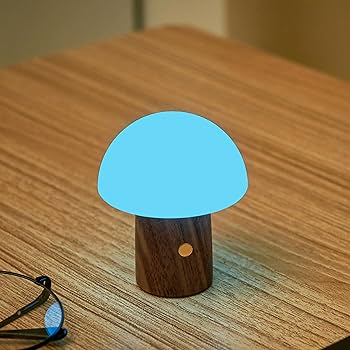 Gingko 7 Colour Changing RGB Alice Mushroom Lamp, Mood Light