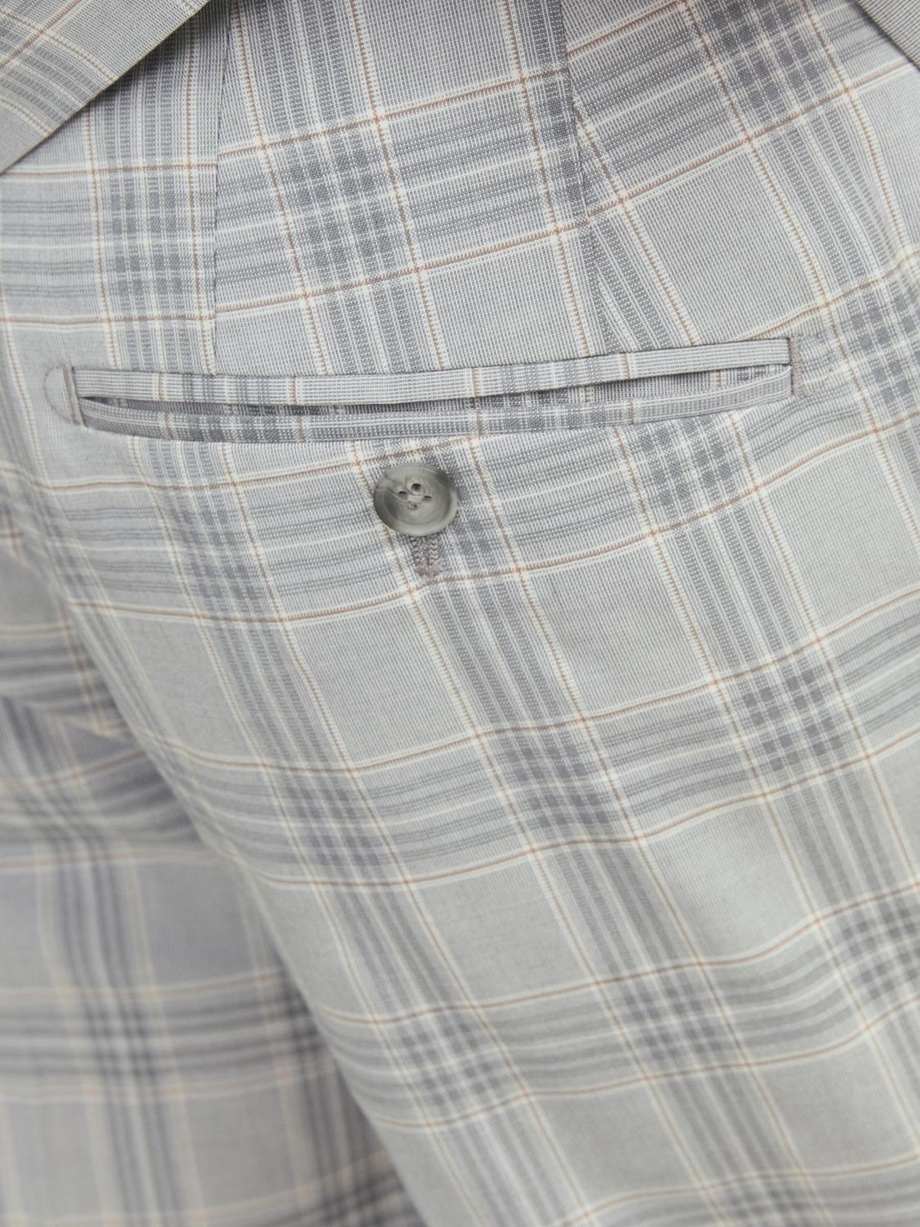 JACK & JONES Garnitur Mężczyźni Jprfranco Check Suit Sn