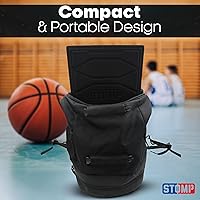 Vista 6 de STOMP Athletics Mini alfombrilla de tracción reutilizable para zapatos de voleibol y baloncesto - Alternativa para alfombrillas adhesivas