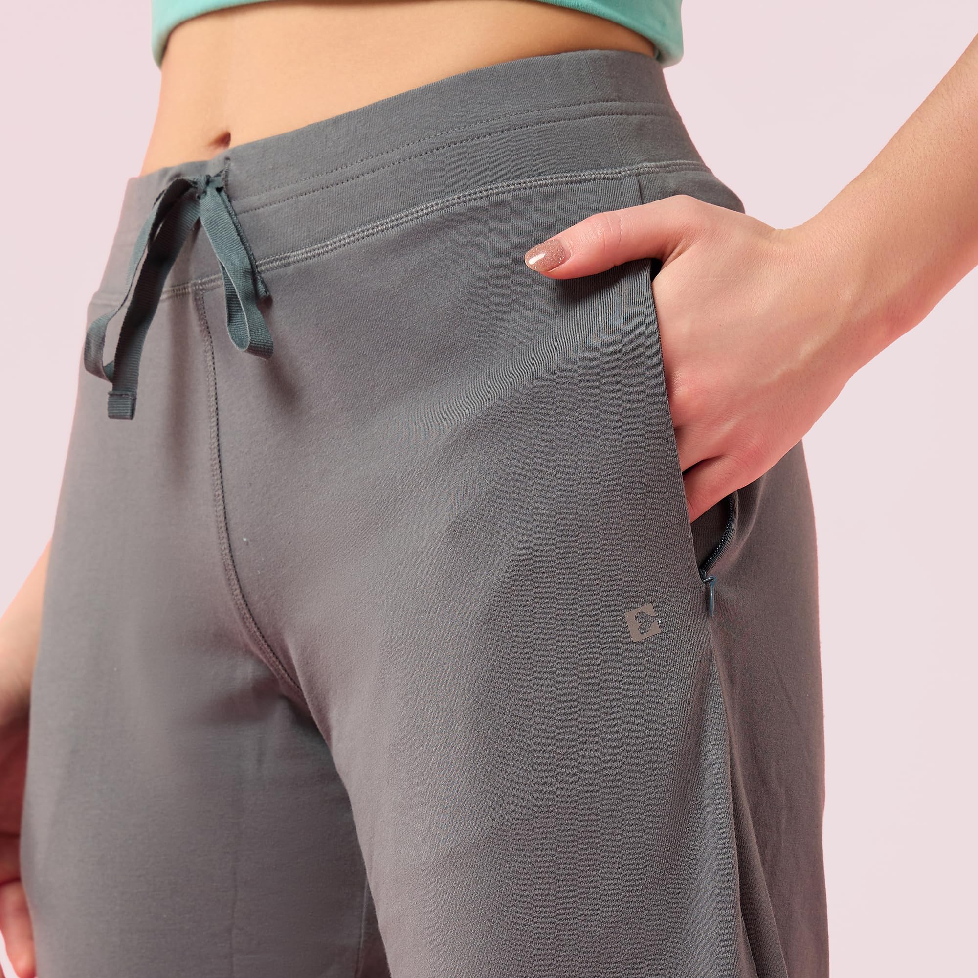 Enamor Women's Boxer Shorts (E044_Cloud Grey_M) - Image 6 thumbnail