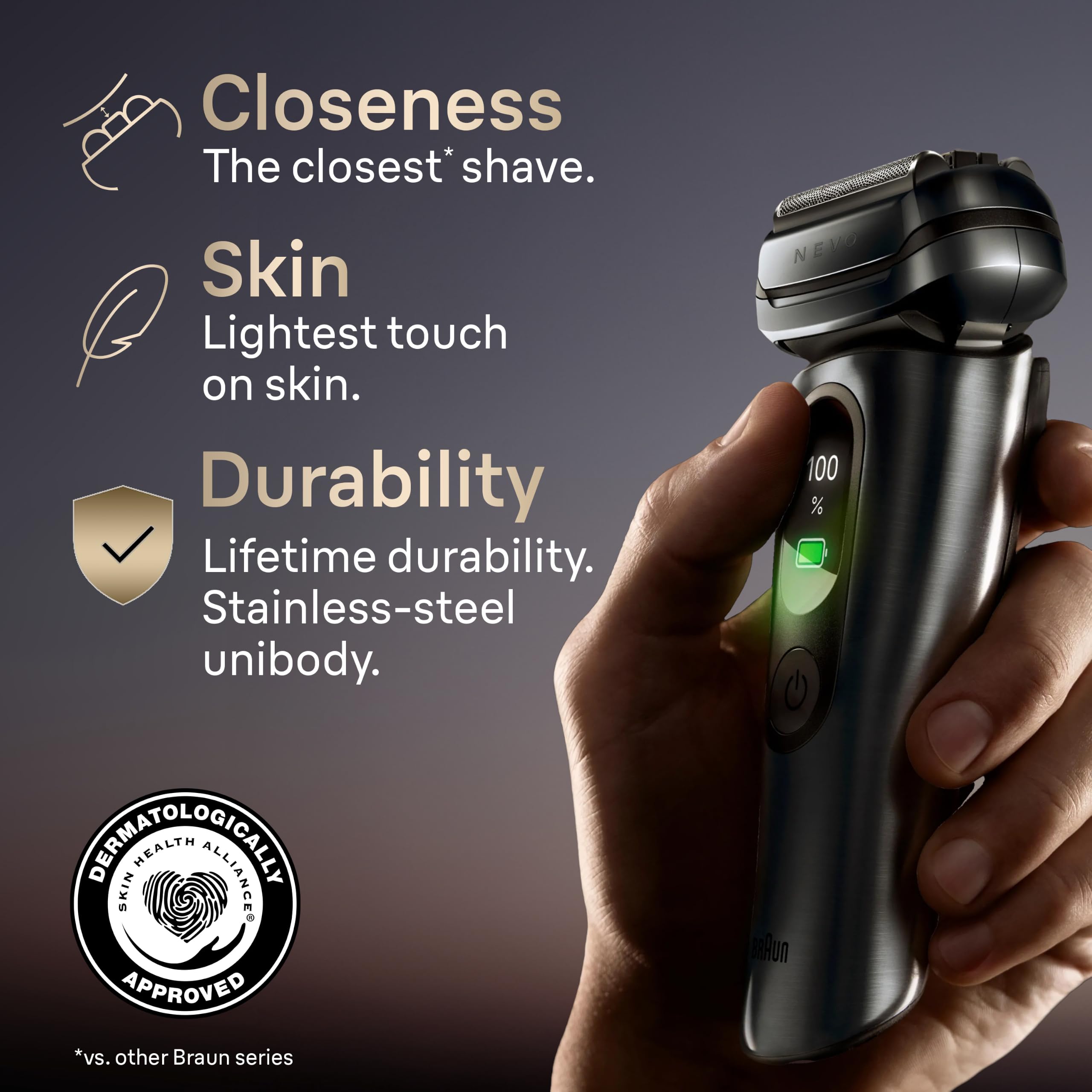 Braun NEVO Shaver: World's 1st AeroTouch Technology -6 Braun NEVO Shaver: World's 1st AeroTouch Technology -6