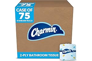 Charmin Bulk Business Toilet Paper: Individually Wrapped 2-Ply Rolls for Optimal Hygiene...