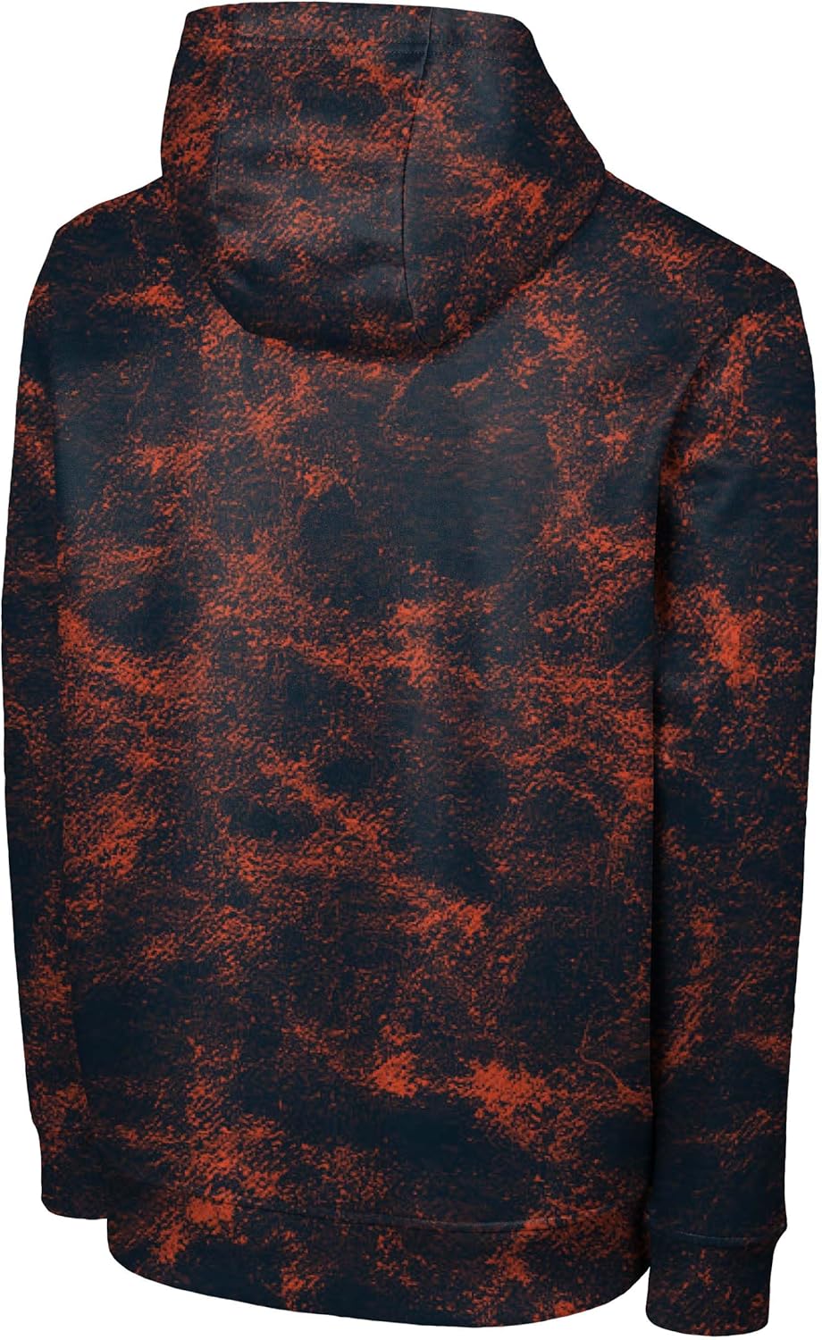 FOCO NFL Men's Officially Licensed Big Logo Wordmark Camo Performance Game Day Team Color Pullover Sweatshirt Hoodie