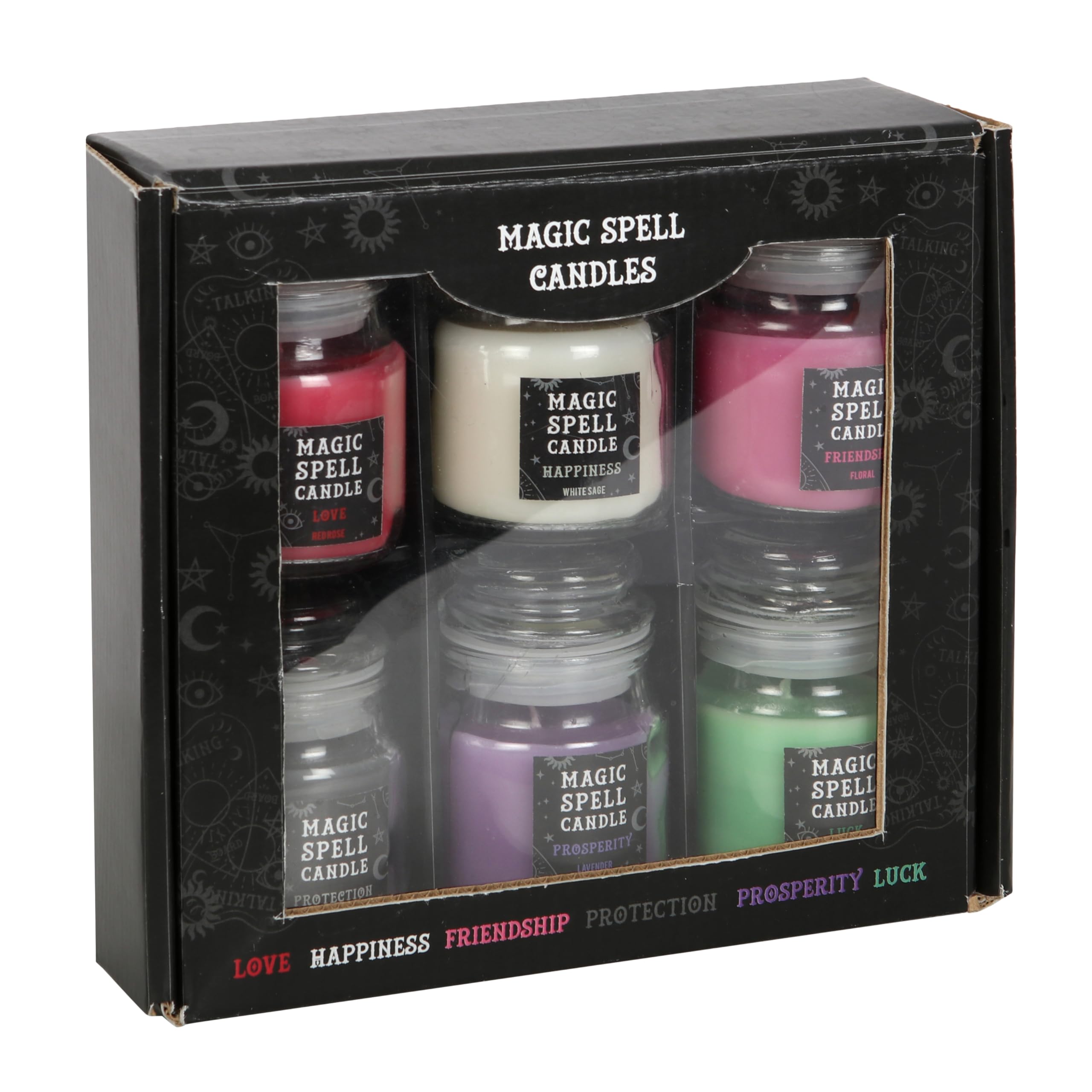 Enchanting Mini Spell Candle Jars - Scented Witchcraft Candles for Rituals, Candle Magick Set, and Alternative Decor