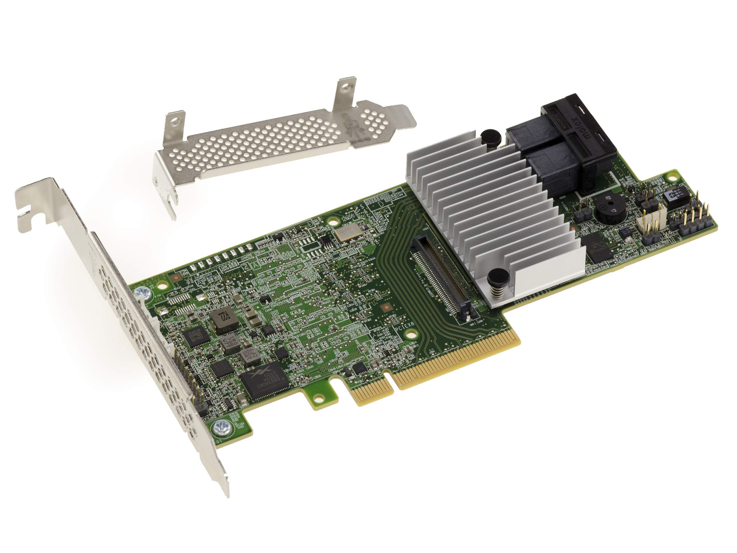 KALEA-INFORMATIQUE PCIe 3.0 SAS 12GB 8 Ports interne Controller-Karte 1GB DDR3 Cache RAID 0 1 5 6 10 50 60 LSI 9361-8i