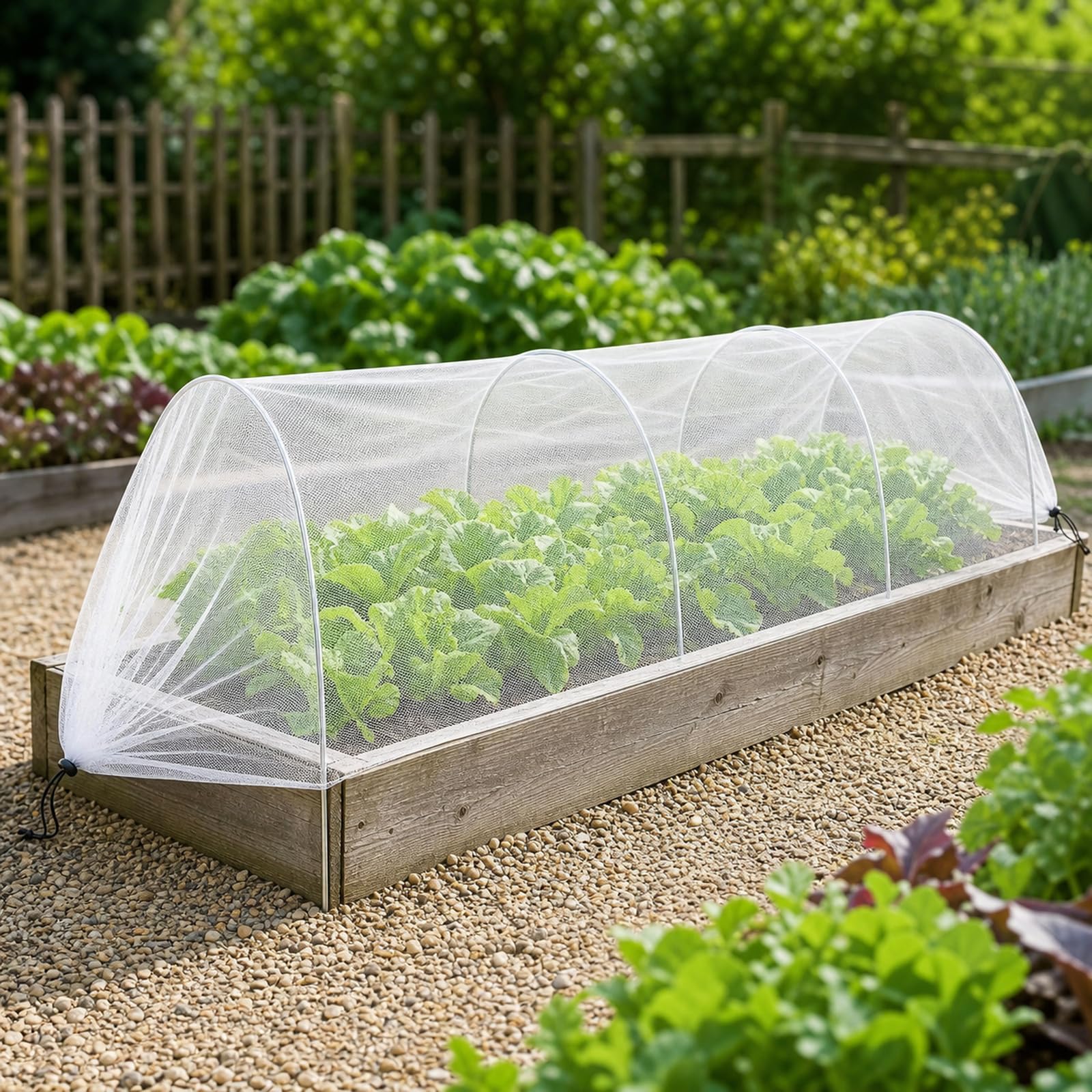 Red De TúNel De Cultivo De JardíN,Invernadero De TúNel para Plantas,TúNel para Plantas,Fijado De Forma A Salvo,para Proteger Las Hortalizas De Insectos O PáJaros