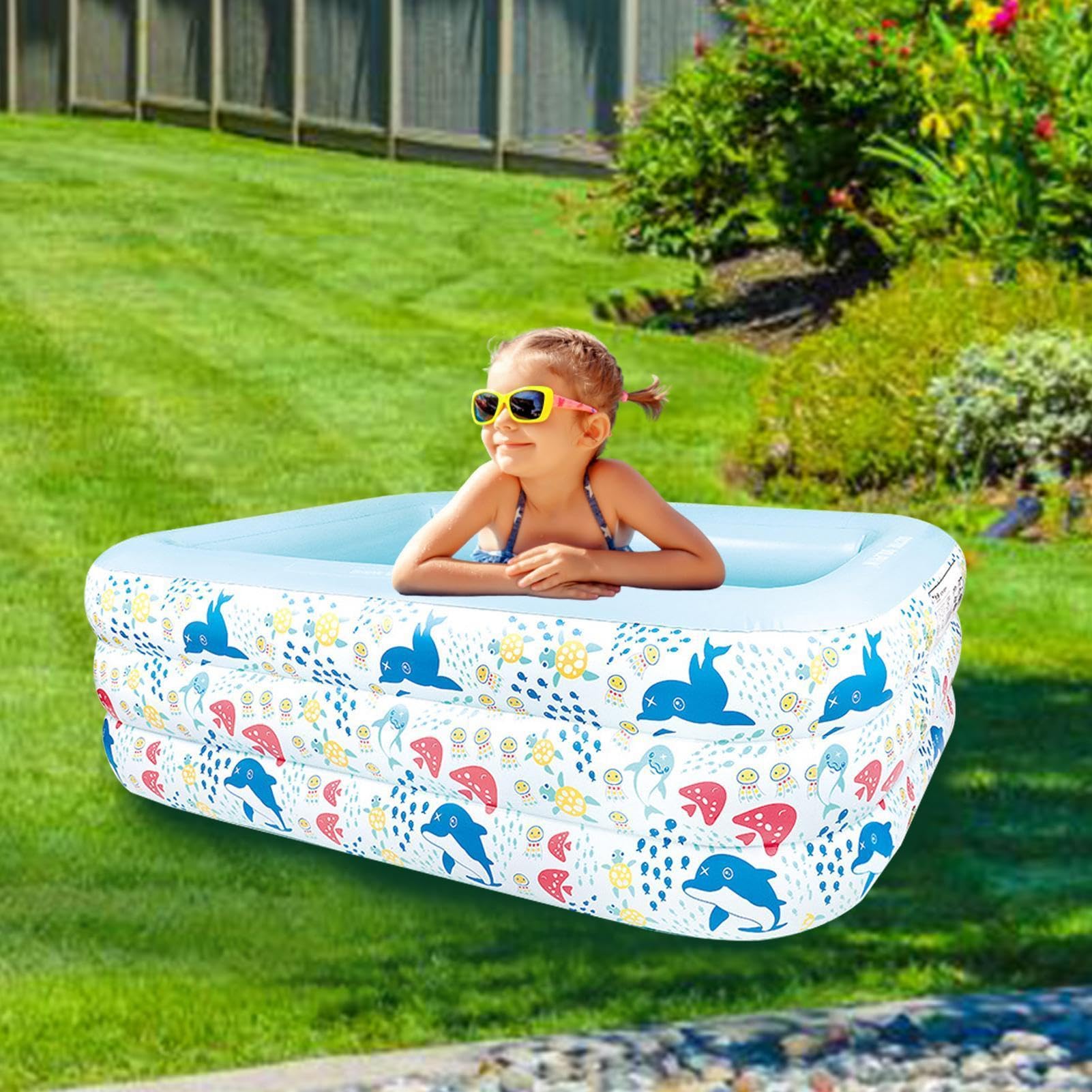 KidsPool – Piscina hinchable | Piscina infantil de PVC BlowUpWasserpool a