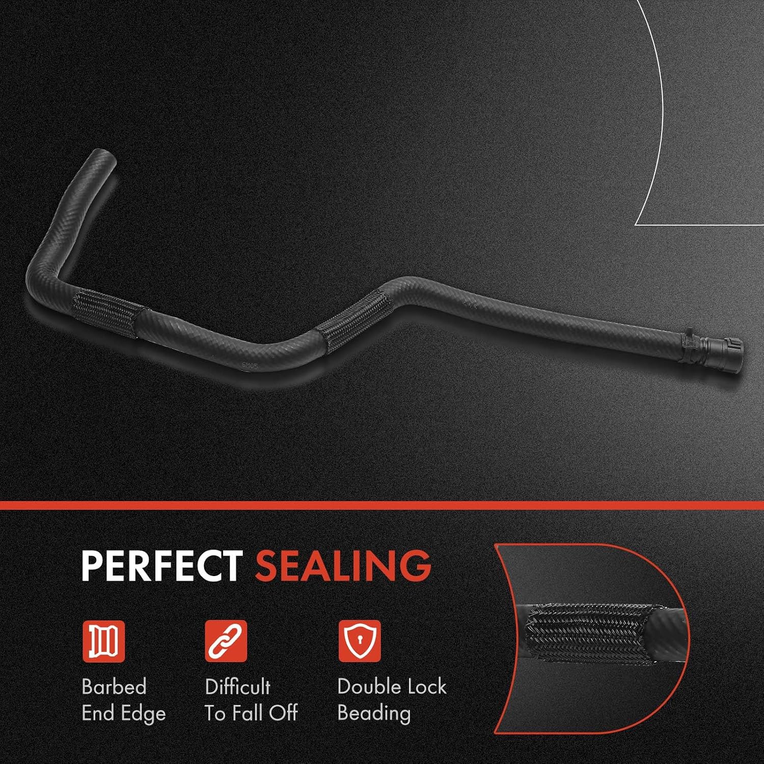 A-Premium Power Steering Return Hose Line Assembly Compatible with Ram ProMaster 1500 2014-2017, ProMaster 2500 2014/2016-2017, ProMaster 3500 2014-2017, 3.0L, Reservoir To Pump