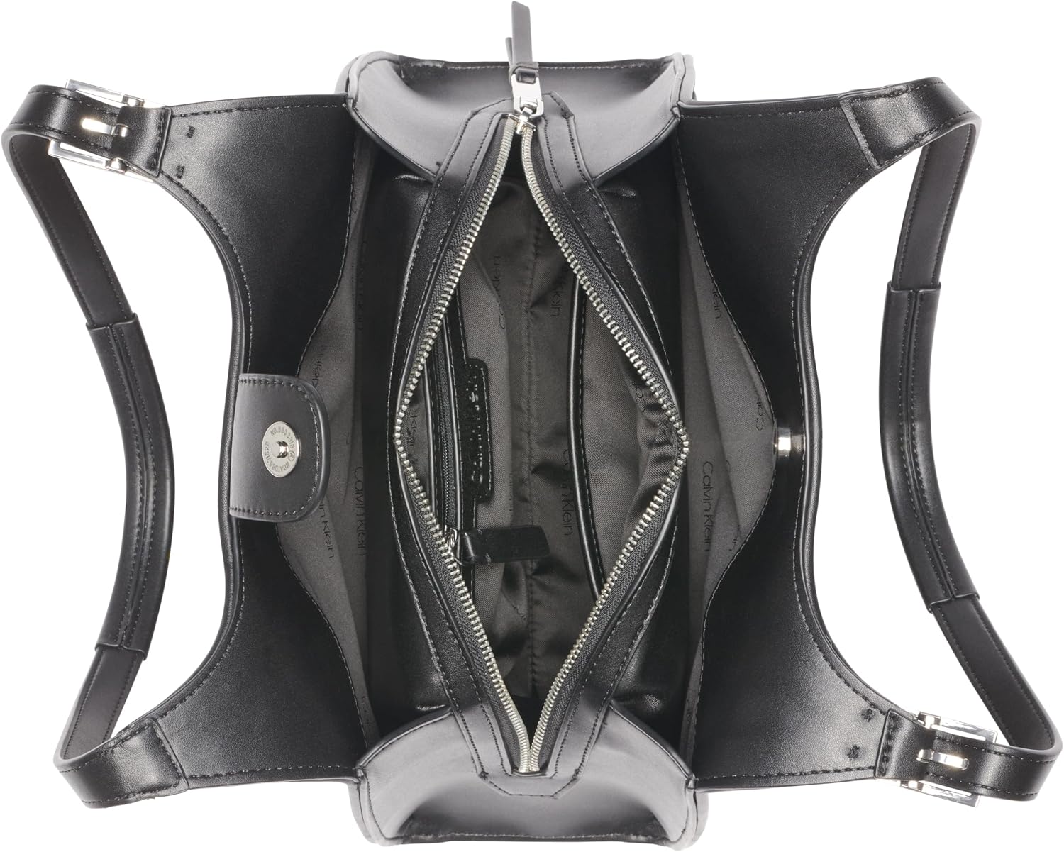 Calvin Klein Women's Quill Triple Compartment Satchel