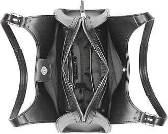 Calvin Klein Women's Quill Triple Compartment Satchel, One Size
