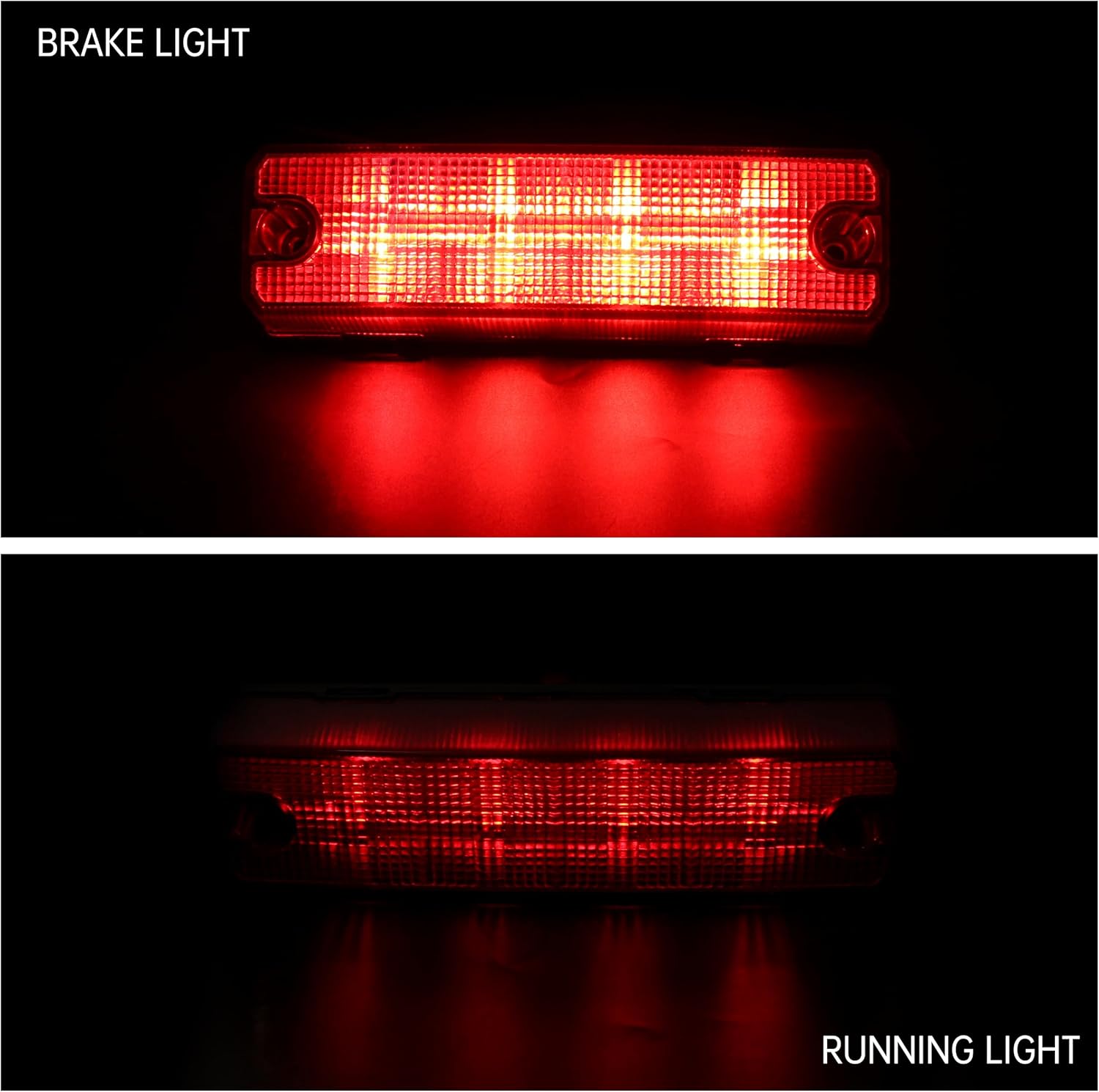 2PCS LED Tail Lights Compatible with 2014-2025 Honda Pioneer 520 700 1000 Accessories Red Running & Brake Taillights Stop Lamps Assembly Replacement for 33700-HL3-A01, Plug & Play