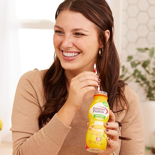 Vista 78 de Premier Protein - Batido de proteína sabor a masa de pastel, 30 gramos de proteína, 1 gramo de azúcar, 24 vitaminas y minerales, nutrientes