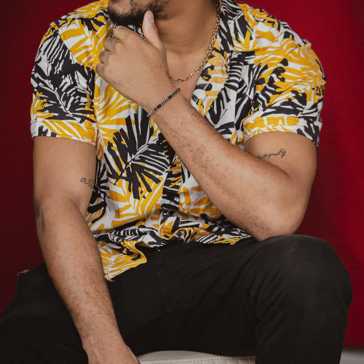 JoycuFF Morse Code Bracelets for Women Men Gifts for Her Him Mom Dad Daughter Sister Best Friend Funny Inspirational Bracelets for Women Jewelry Adjustable Silk Beaded Wrap Bracelet - Image 3