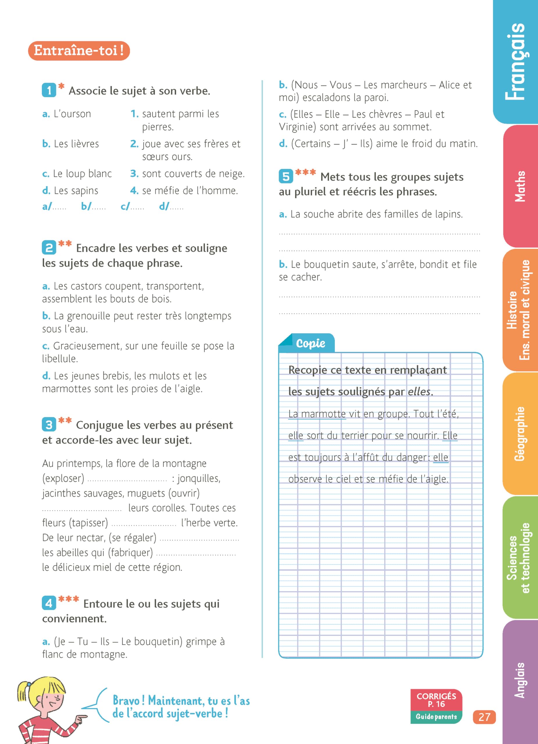 Je Comprends Tout CM1 - Tout le programme scolaire : Français, Maths, Histoire, Géographie, Sciences et technologie, Anglais - Cahier de révision avec ... son enfant au CM1 + une ardoise effaçable