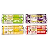 Regal Crown Roll Sour Candy Variety Pack, 1.01 Ounce (Pack of 8), 2 Of Each Flavor - Sour Grape, Sour Apple, Sour Lemon & Sour Cherry, The Hampton Candy Company