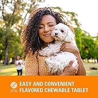 Vista 6 de 7 Way De-Wormer Masticables para perros – Tabletas para perros medianos y grandes (más de 25 libras) (pamoato pirantel/praziquantel), 2
