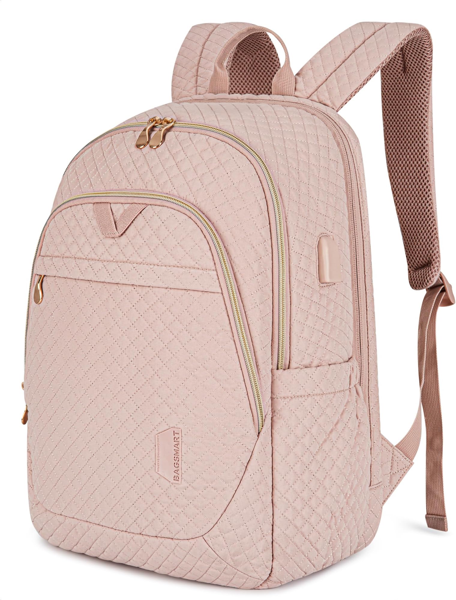 Womens Backpack BAGSMART Laptop Backpack College Laptop Computer Bag College Bookbag School Work Business