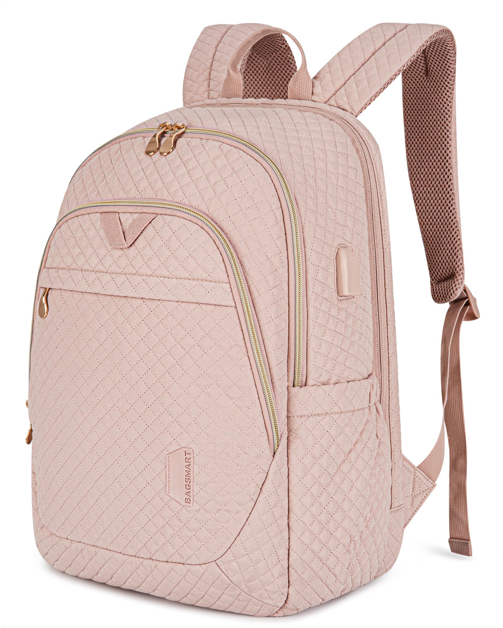 Womens Backpack BAGSMART Laptop Backpack College Laptop Computer Bag College Bookbag School Work Business