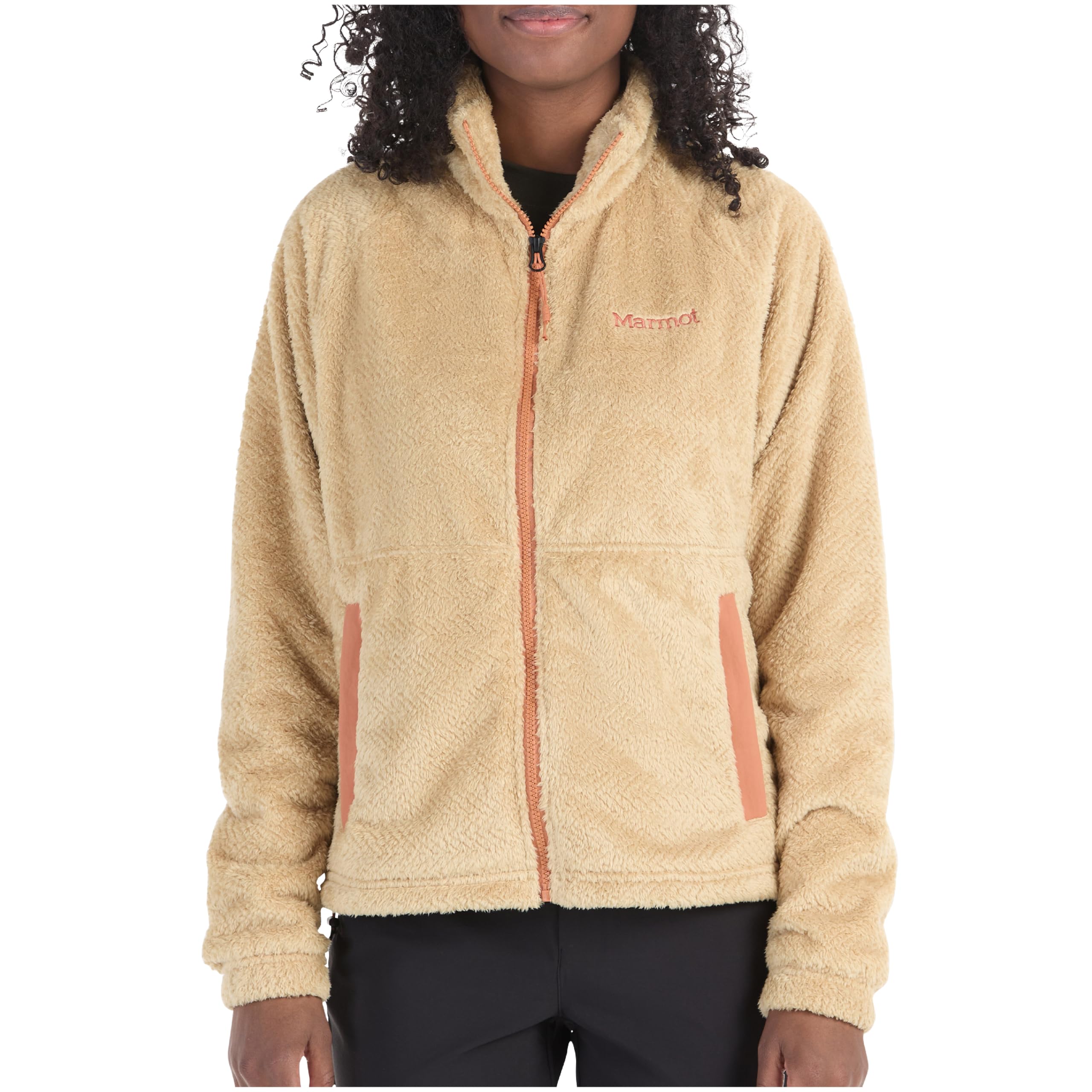 MARMOT Women's Homestead Full-Zip Jacket - Blanket-Soft High-Pile Sherpa Fleece
