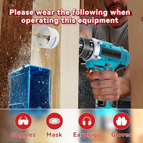 Miniatura 7 de HSS M42 BI-Metal Sierra de agujero con mandril de corte suave para PVC, paneles de yeso, madera, plástico, placa de yeso, metal, etc. (2.244 in