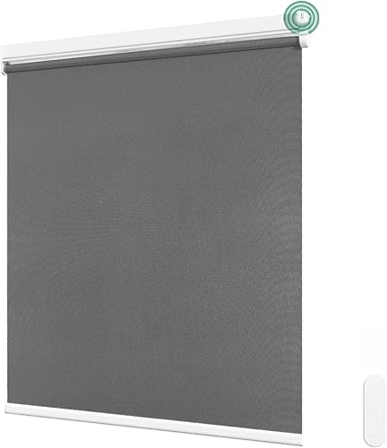 Miniatura 9 de Allesin Persianas enrollables motorizadas con control remoto para ventanas, persiana enrollable inteligente, eléctrica a pilas para el hogar y la