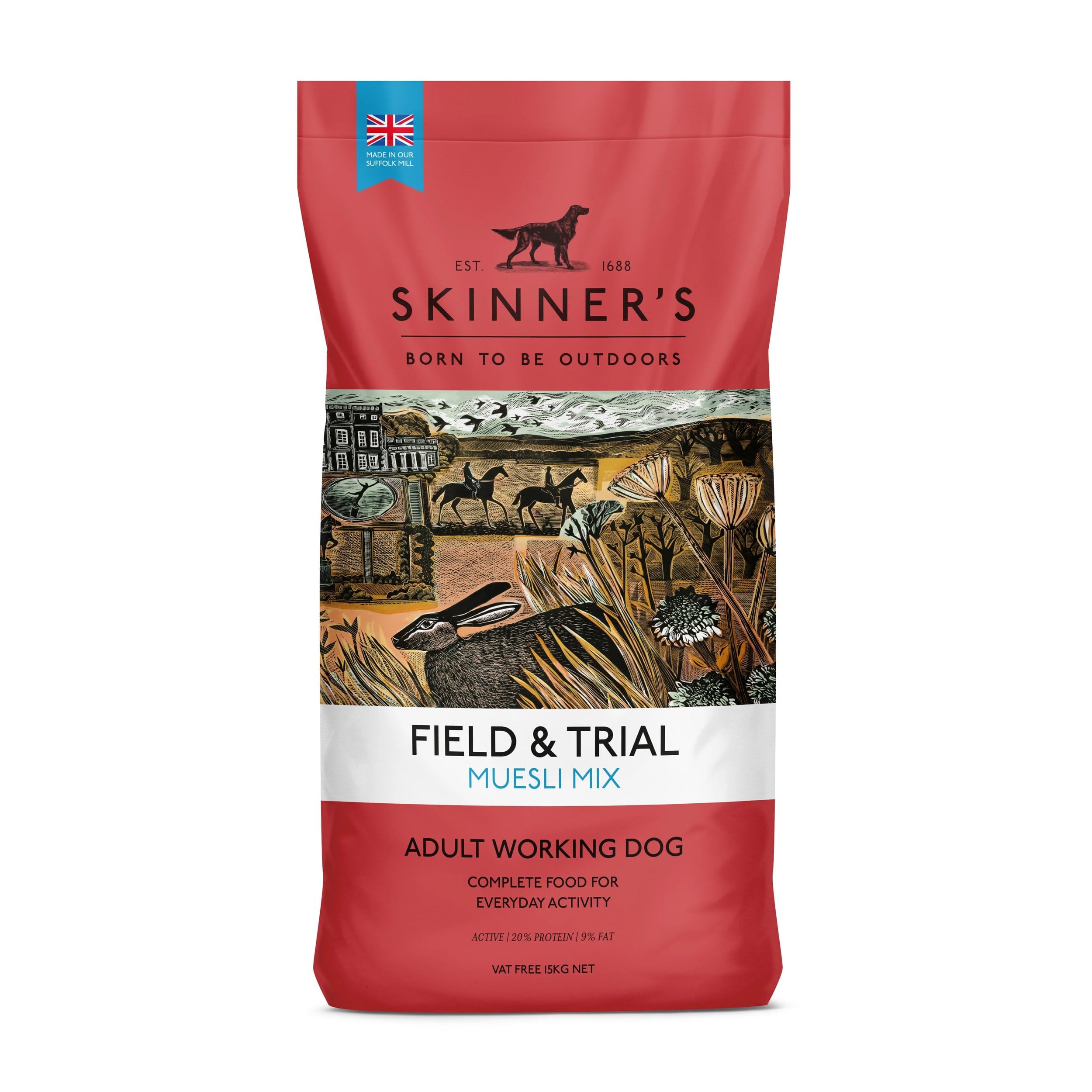 Skinners Field & Trial Museli Mix 15Kg