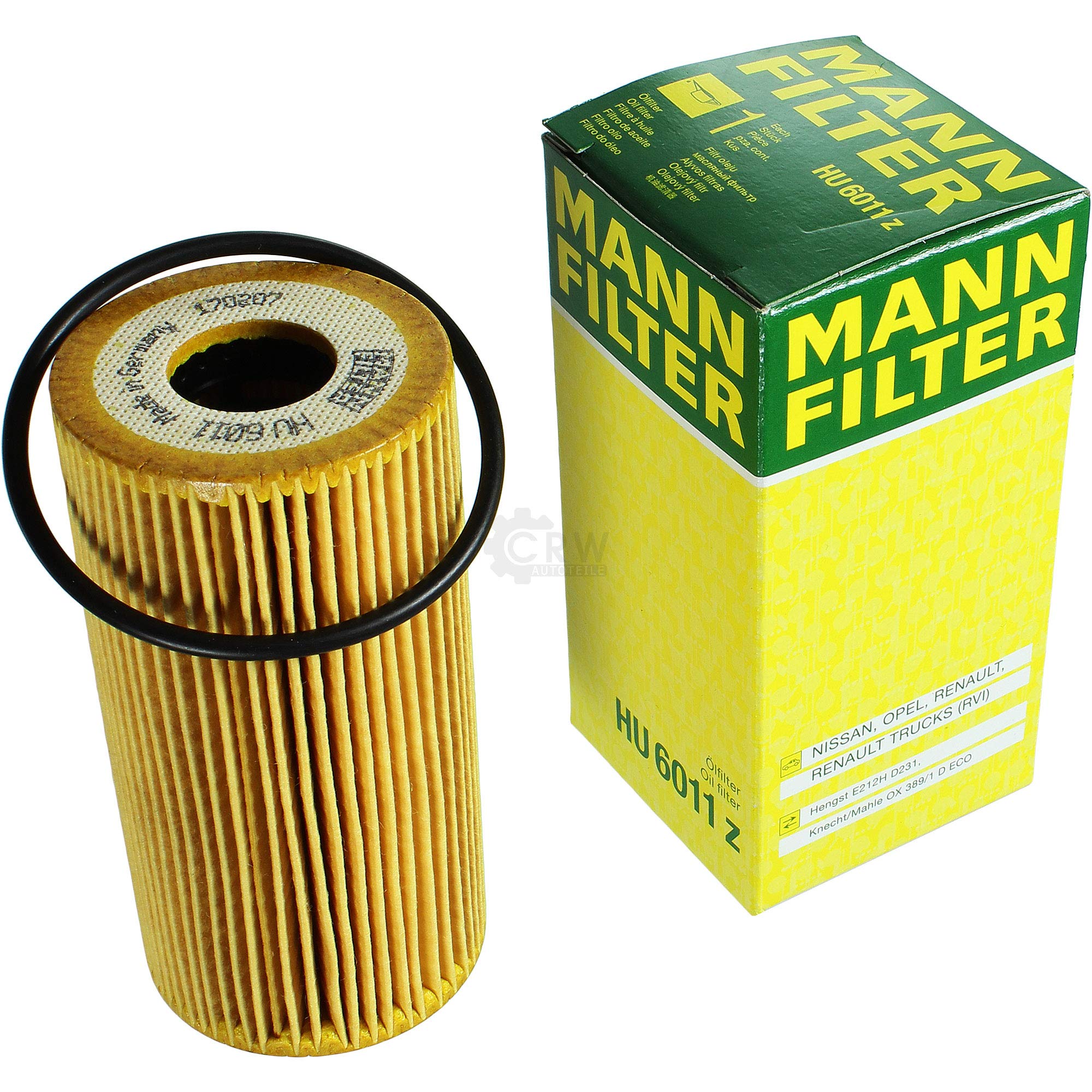 MANN-FILTER - Set Di Ricambi Per Revisione Auto: Filtro Olio, Aria E Carburante Originali - 5