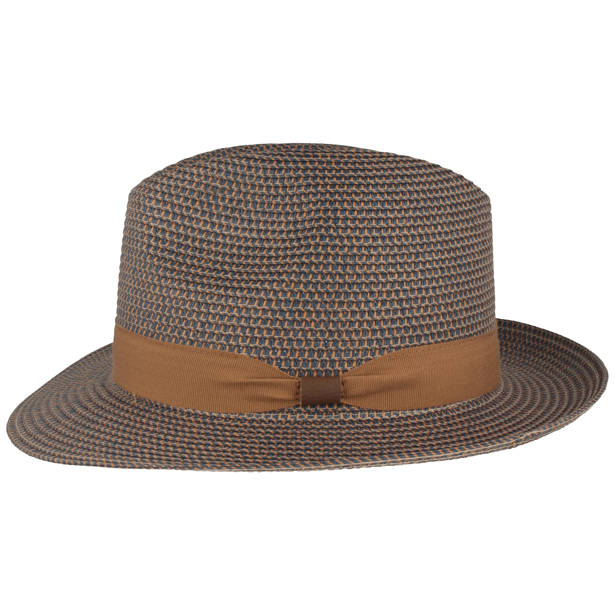 Breiter Cappello di Paglia Cappello Estivo in 100% Carta Cappello da Sole particolarmente Leggero, Flessibile, Delicato sulla Pelle e Comodo