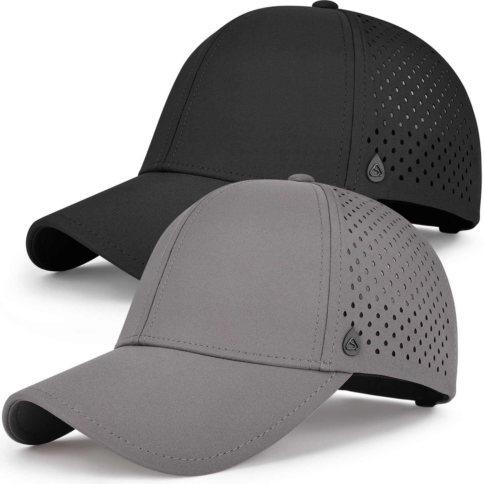 AOPREL Cappello da baseball traspirante in rete cappello da golf ad asciugatura rapida regolabile cappelli da baseball per uomini e donne Sport Running Workout