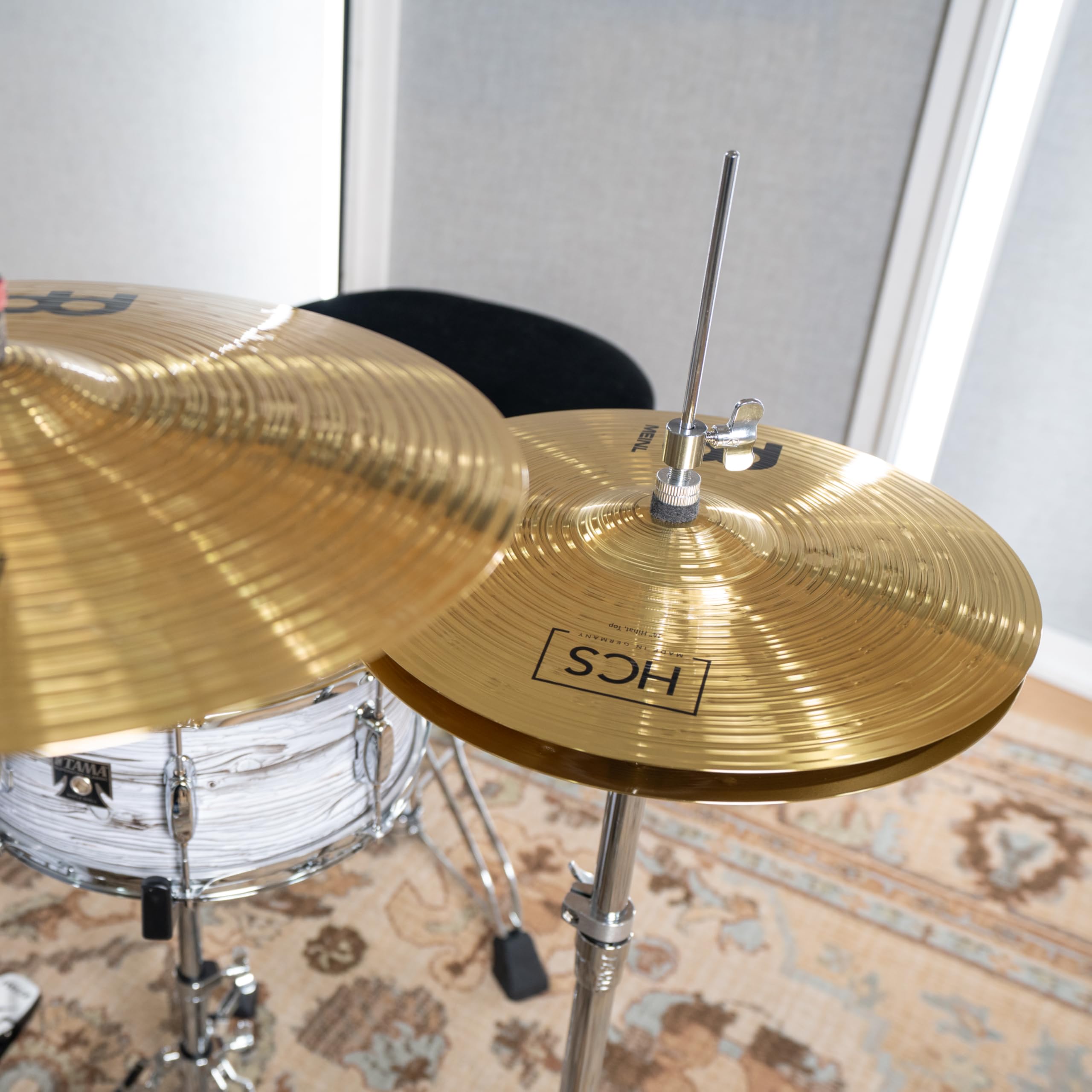 Meinl Cymbals HCS Complete Cymbal Set 14" Hi-hat 16" Crash 20" Ride Brass Traditional Finish Made in Germany