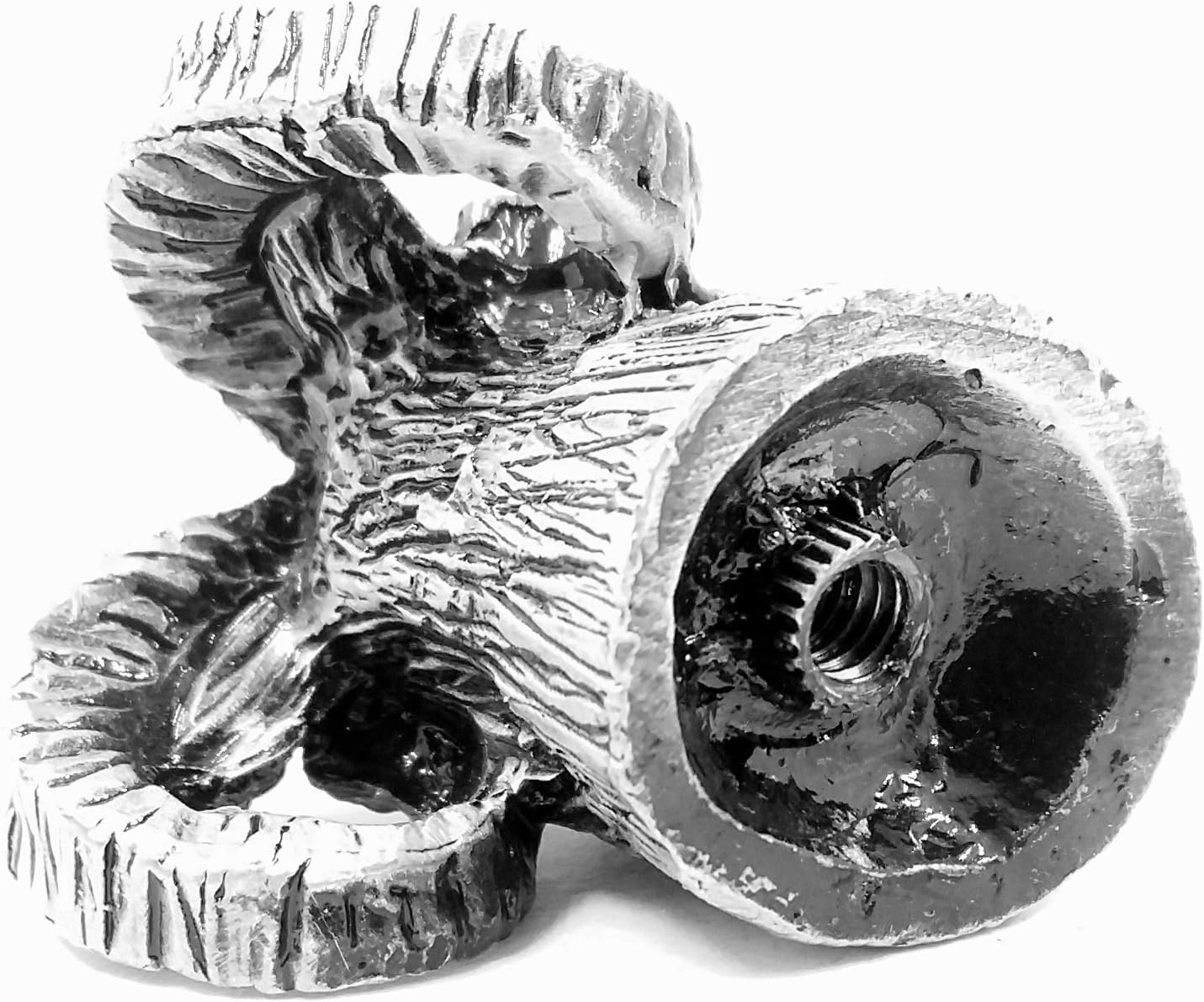 LBFEEL Pewter Cabinet Pulls Vintage Sheep Head Cabinet Knob Handle Antique Silver Drawer Pulls Animal Cupboard Knob Hardware (1 Piece, Antique Silver, Sheep knob)