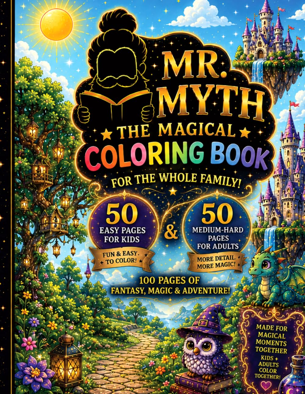 Mr. Myth: The Magical Coloring Book