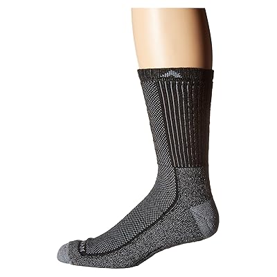 Wigwam Cool Lite Hiker Pro Crew Crew Cut Socks Shoes Black/Grey