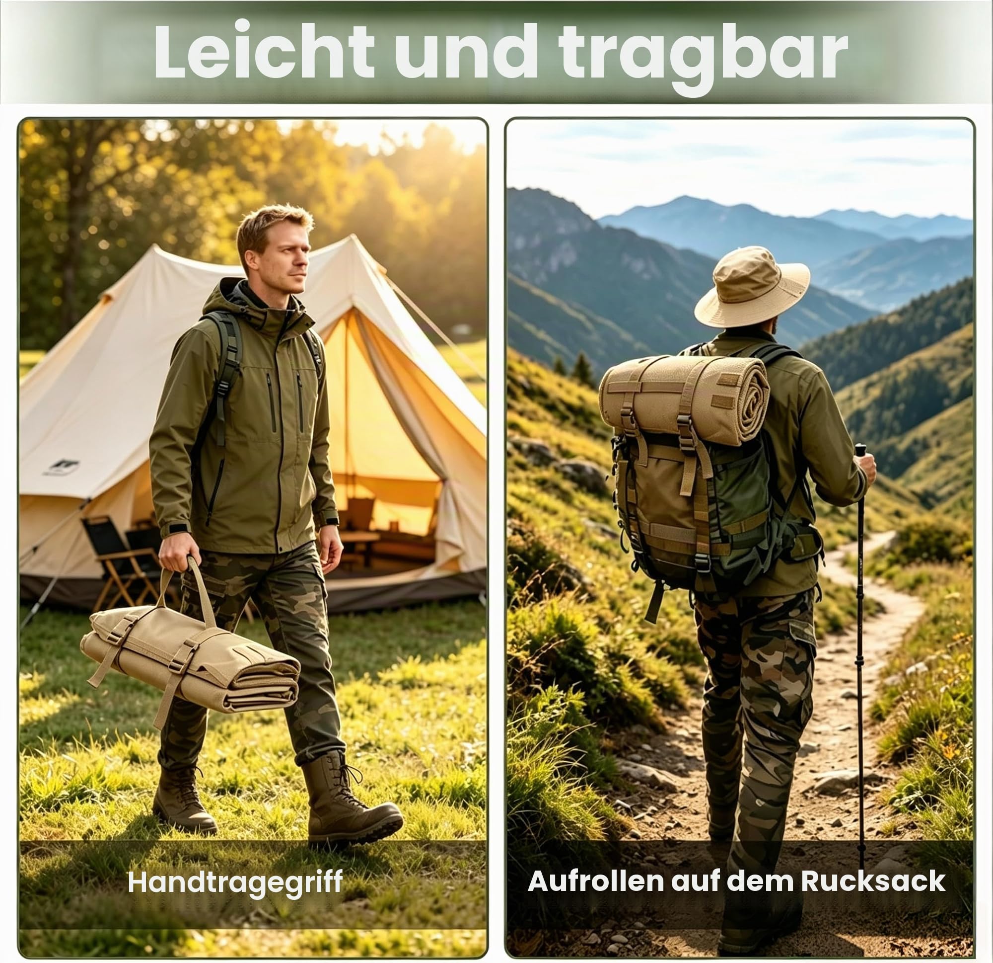 Schießmatte, extra groß, langlebig, Schießmatten, gepolstert, Jagdzubehör für die Jagd