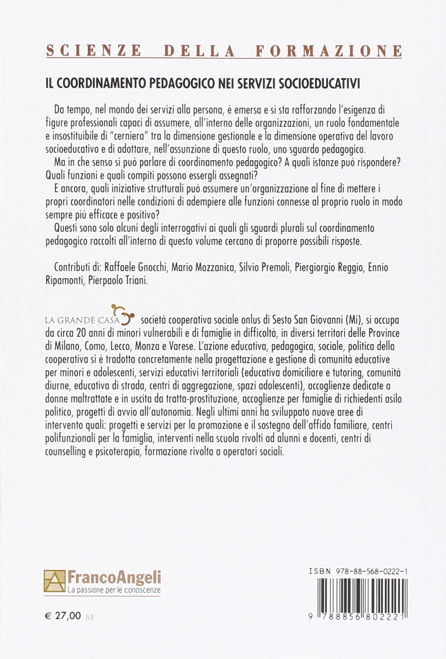 Il coordinamento pedagogico nei servizi socioeducativi