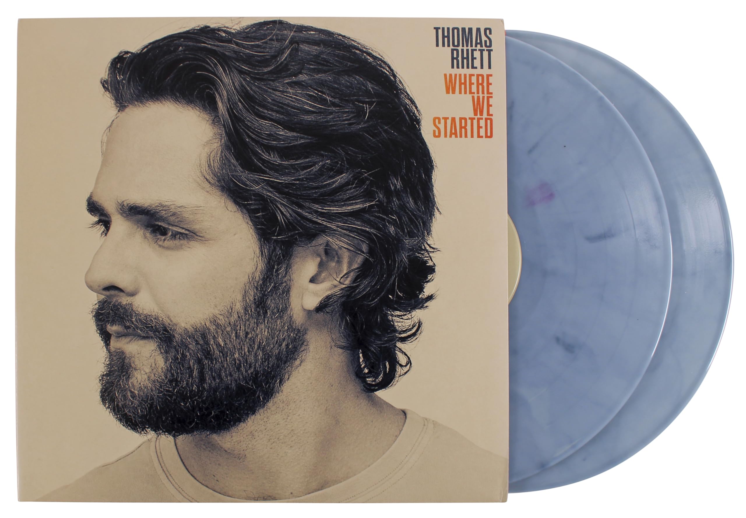 rhettのページです Amazon.com: Thomas Rhett Authentic Signed Where We Started Album
