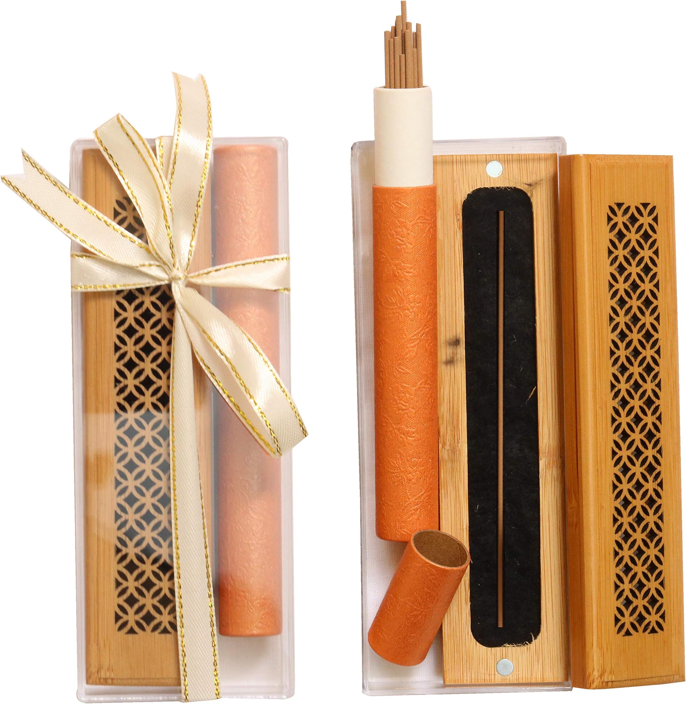 Bakhoor BoSidin - Oud Incense Stick 20Pcs 10.8 CM Long With Luxury Wooden Burner